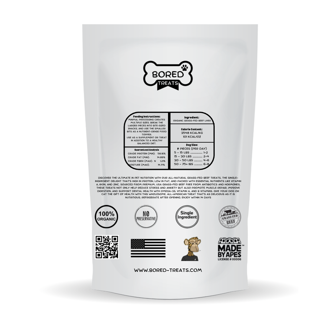 Beef Liver Jerky (Grass Fed)